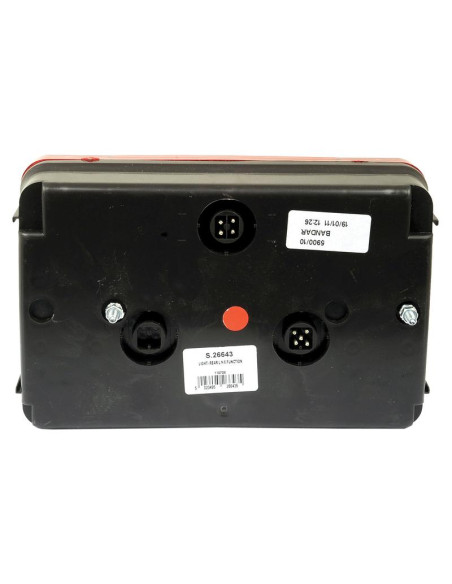 Luz Combinación Trasera Halógena 12V, Izdo.