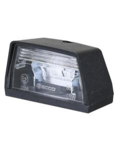 Luz de matrícula 12/24V