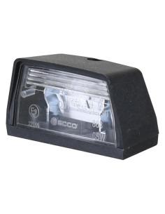 Luz de matrícula 12/24V 2