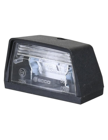 Luz de matrícula 12/24V