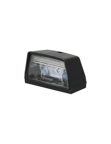 Luz de matrícula 12/24V
