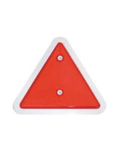 Reflector - Triangular (Rojo) 180mm