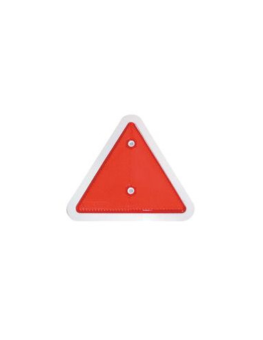 Reflector - Triangular (Rojo) 180mm