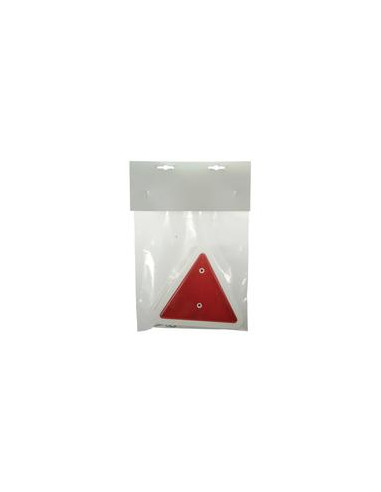 Reflector - Triangular (Rojo) 180mm (2 pzas. Blister)