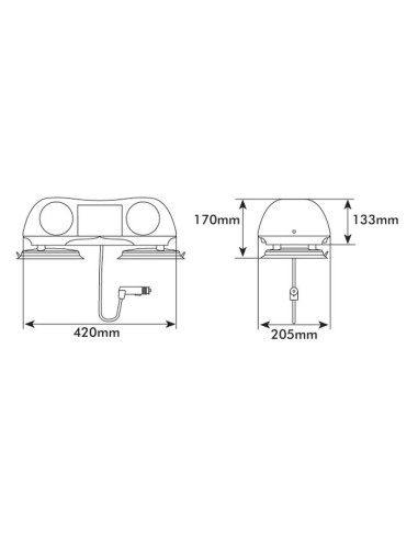 Barras Aerolite - Halógeno - Magnético,...