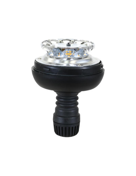LED Faros Rotativos (Ambar), Interference: Class 5, Pin Flexible, 12-24V