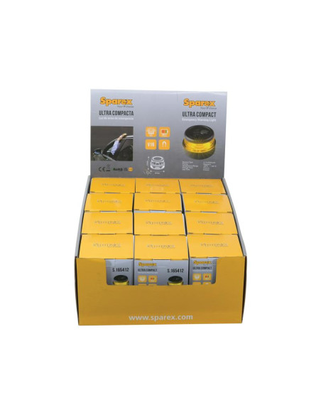 LED Luz de Peligro, Función: Quintuple Flash, Single Flash, SOS, Work, (Paquete de: 24 pzas.)