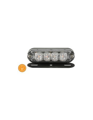 LED Luz de Peligro, Interference: Class 3, Función: solo flash, Doble destello, 12-24V