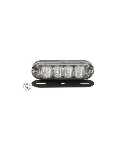 LED Luz de Peligro, Interference: Class 3, Función: solo flash, Doble destello, 12-24V