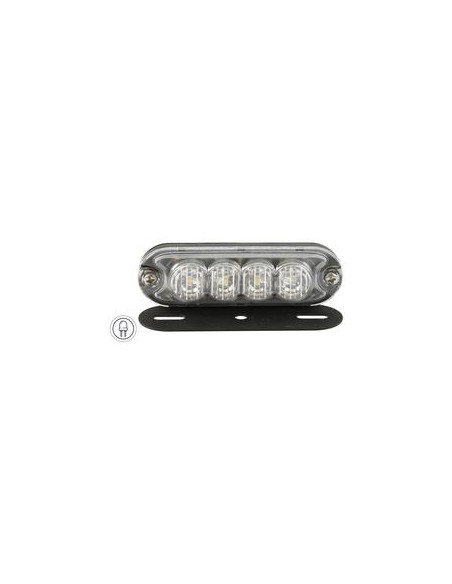 LED Luz de Peligro, Interference: Class 3, Función: solo flash, Doble destello, 12-24V