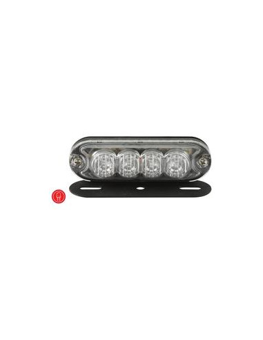LED Luz de Peligro, Interference: Class 3, Función: solo flash, Doble destello, 12-24V