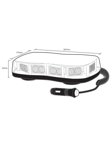 LED Microbar, Interference: Class 3, Función:...
