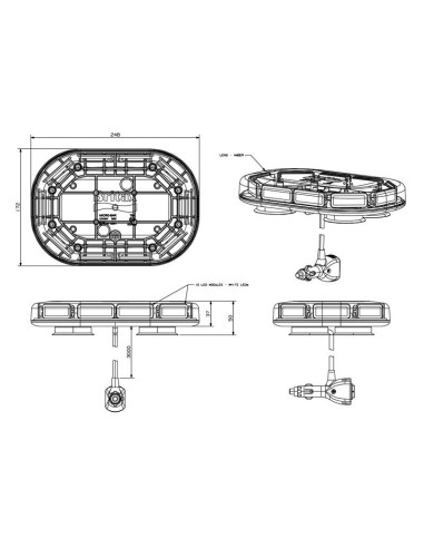 LED Microbar, Interference: Not Classified,...