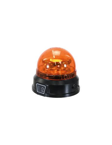 LED Rotativo Recargable (Ambar), Interference: Class 3, Magnético, 100-240V