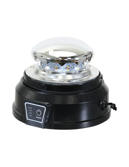 LED Rotativo Recargable (Ambar), Interference: Class 3, Magnético, 100-240V