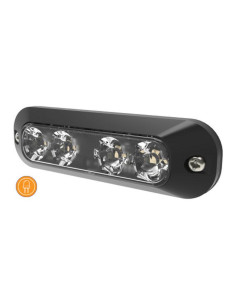 Luz de Peligro LED, 4 LEDs, Color de luz: Ambar 2