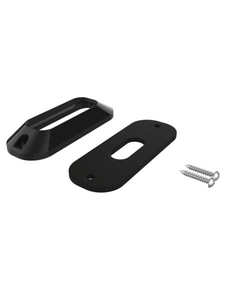 Negro Marco de bisel