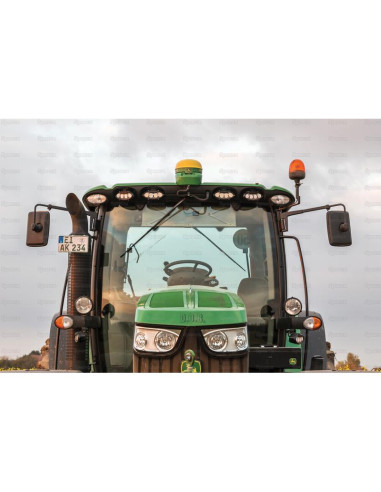 LED Worklight Bracket, Se ajusta a John Deere