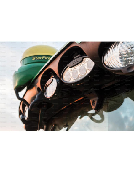 LED Worklight Bracket, Se ajusta a John Deere