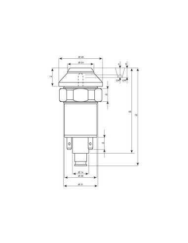 Interruptor Parada Motor