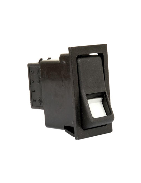 Interruptor Basculante - Acoplamiento Universal, 3 Posiciones (Apagado/1/(2))