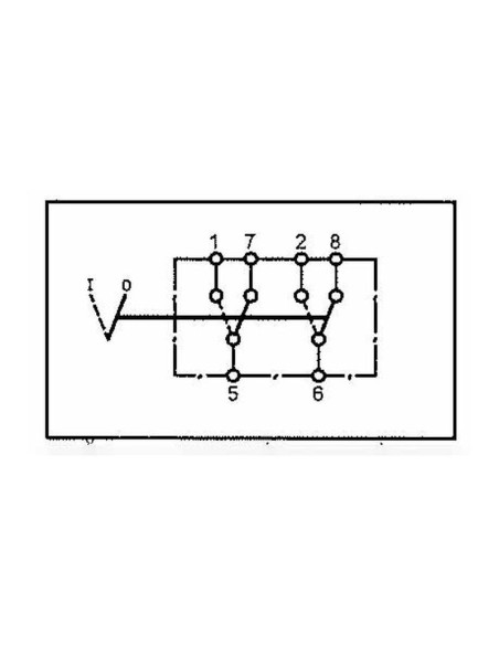 Interruptor Basculante - Doble Traccion, 2 Posiciones (Encendido/Apagado)