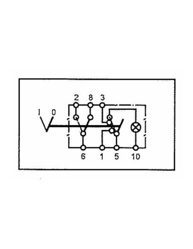 Interruptor Basculante - Emergencia, 2...
