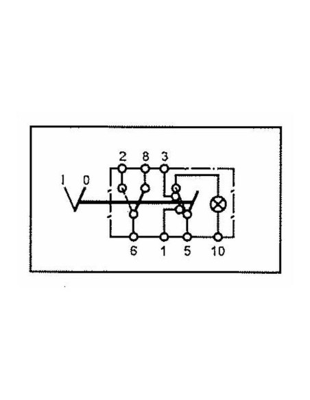 Interruptor Basculante - Emergencia, 2 Posiciones (Encendido/Apagado)