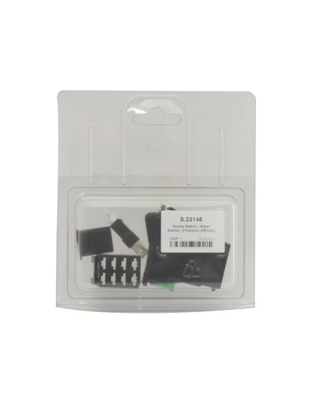 Interruptor Basculante - Lavaparabrisas, 3 Posiciones (Apagado/1/(2))