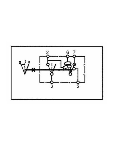 Interruptor Basculante - Lavaparabrisas, 3...