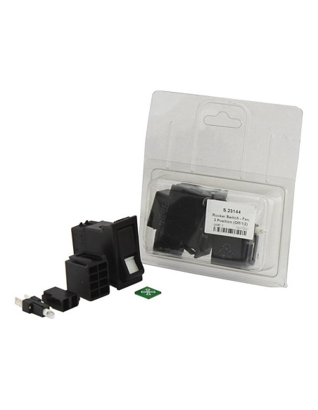 Interruptor Basculante - Ventilador, 3 Posiciones (Apagado/1/2)