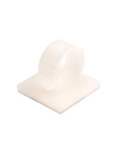 Sujetacable Adhesivo Ø18mm