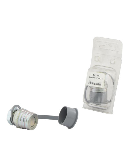 Sparex Acoplador de freno de remolque Macho 1/2'' BSP Pasamuros Macho (Blister 1 pza.)