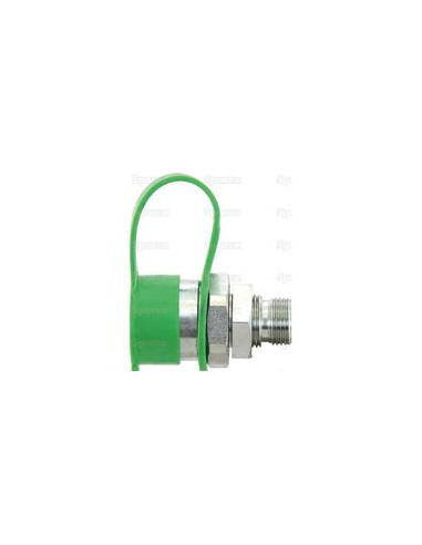 Sparex Acoplamientos Frenos Remolque Macho M18 x 1.50 métrica Pasamuros Macho
