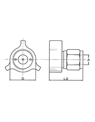 ACOPLAMIENTO HEMBRA HID. 1/2''BSP M7