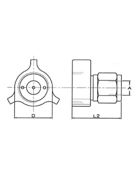 ACOPLAMIENTO HEMBRA HID. 1/2''BSP M7