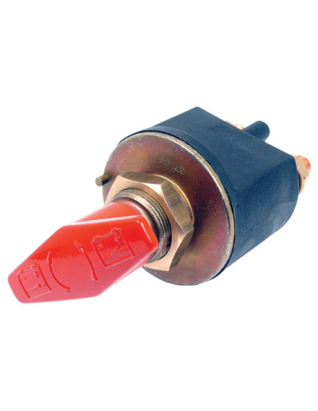 Desconectador Batería - Reforzado Función, 250 Amperios, 12-24V