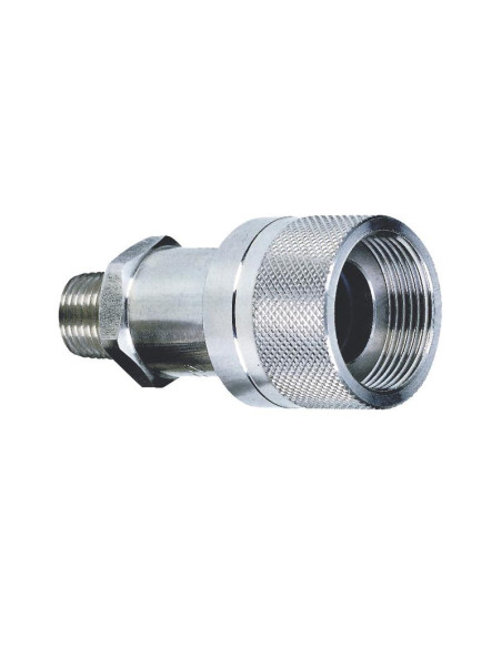 Poppet Valve Screw Couplings - Female - 1/4''NPT - PVVM Series