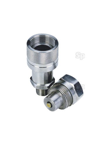 Poppet Valve Screw Couplings - Female -...