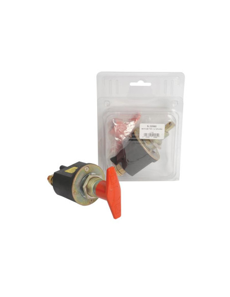 Desconectador Batería - Reforzado Función, 250 Amperios, 12-48V (Blister)