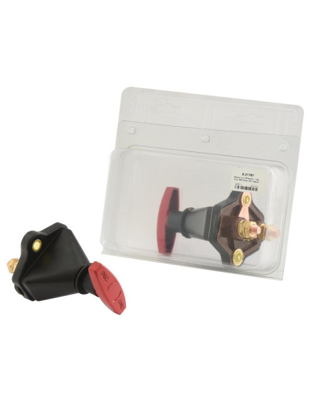 Desconectador Batería - Reforzado Función, 600 Amperios, 12-24V (Blister)