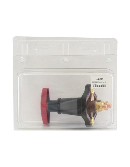 Desconectador Batería - Reforzado Función, 600 Amperios, 12-24V (Blister)