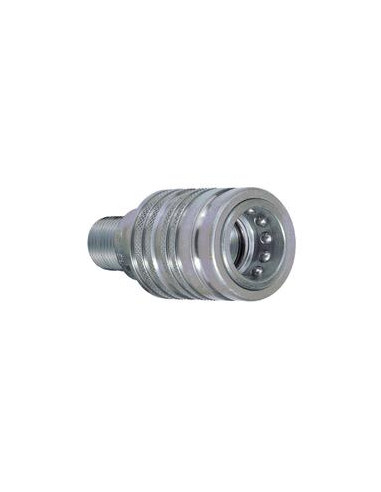 Faster Acoplamientos Hidráulicos Enganche Rápido Hembra 1/2'' Tamaño del cuerpo x 3/8'' BSP Pasamuros Macho