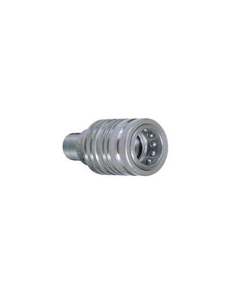 Faster Acoplamientos Hidráulicos Enganche Rápido Hembra 1/2'' Tamaño del cuerpo x 3/8'' BSP Pasamuros Macho
