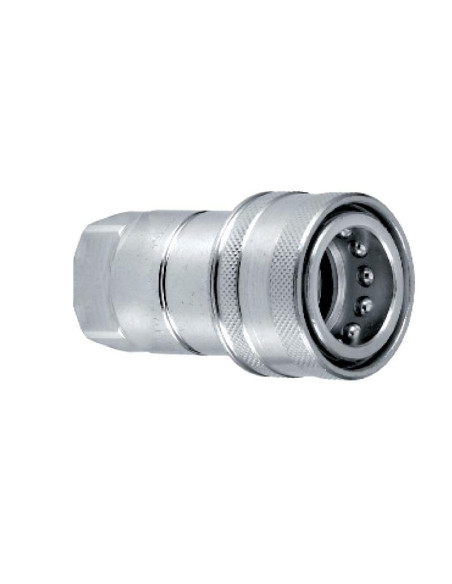 Faster Acoplamientos Hidráulicos Enganche Rápido Hembra 1/4'' Tamaño del cuerpo x 1/4'' BSP Rosca Hembra