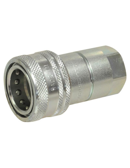 Faster Acoplamientos Hidráulicos Enganche Rápido Hembra 3/4'' Tamaño del cuerpo x 3/4'' BSP Rosca Hembra