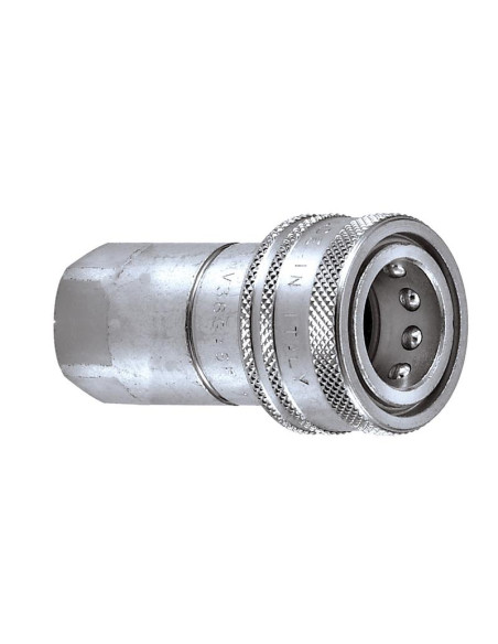 Faster Acoplamientos Hidráulicos Enganche Rápido Hembra 3/8'' Tamaño del cuerpo x 3/8'' BSP Rosca Hembra