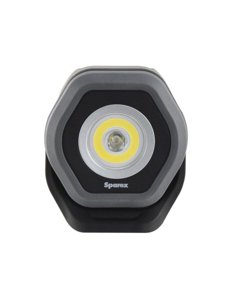 Lámpara de Inspección Recargable LED Doble Foco, 1400 Lúmenes