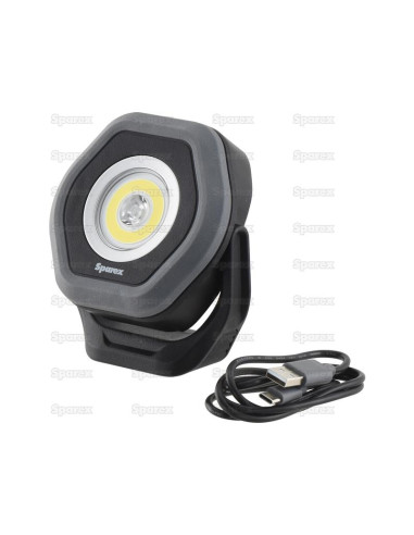 Lámpara de Inspección Recargable LED Doble...