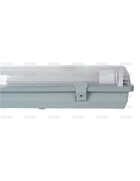 Lámpara LED, IP65, Se suministra con 2 Fluorescentes LED G13, 1263mm, 2 x 18W